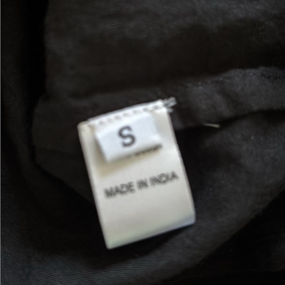 Banjanan Polka Dot Bib Dress Long Sleeve Ruffle Pleated Cotton Size Small - Picture 4 of 5